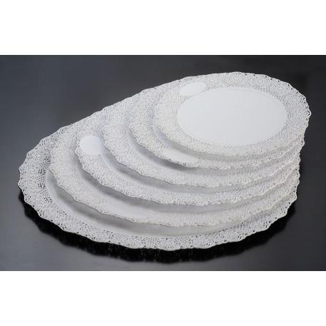 BANDEJA PLAST. KV. 27CM X 10u.