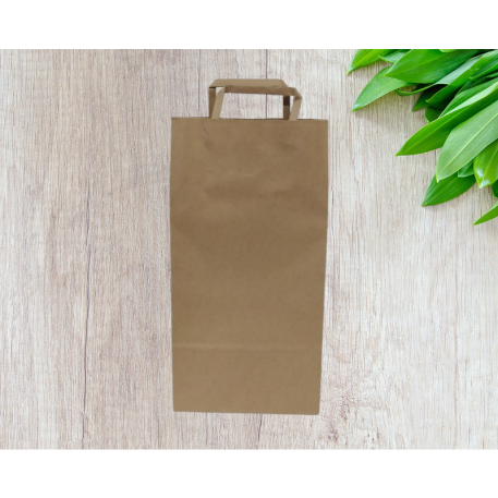 BOLSAS DE REGALO 2 BOTELLAS KRAFT X 10