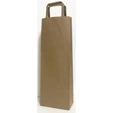 BOLSAS DE REGALO BOTELLA KRAFT X 10