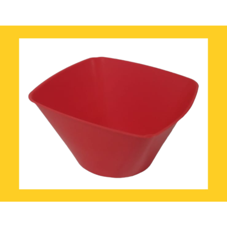 BOWL MULTIPROPOSITO ROJO X10