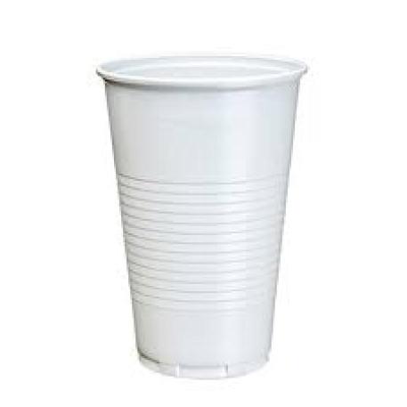 VASO PLASTICO BLANCO 220 CC. X 100