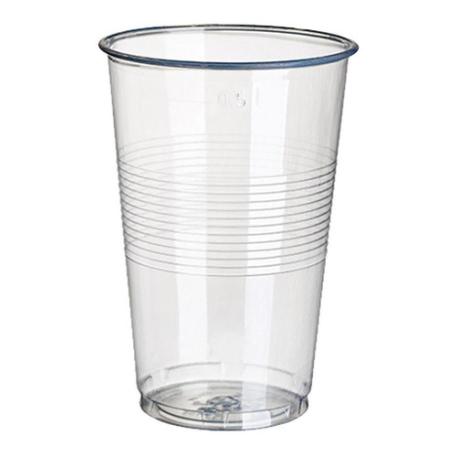 VASO PLASTICO TRANSP. 300 CC..x 2400