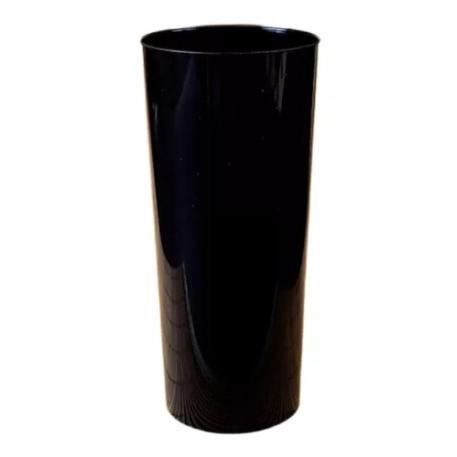 LINEA PP VASO T.LARGO NEGRO X10
