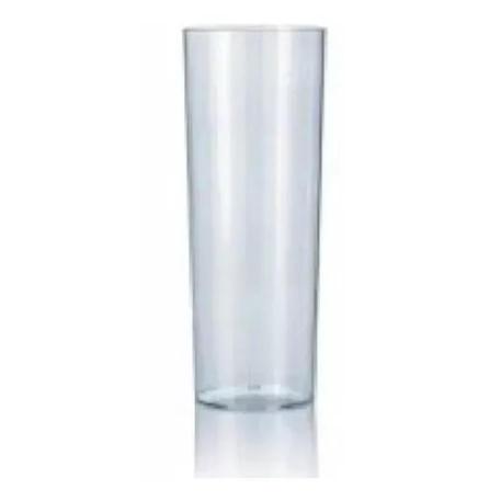 LINEA PP VASO T.LARGO TRASLUCIDO X10