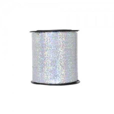 HILO HOLOGRAFICO 225M X0,5CM PLATA