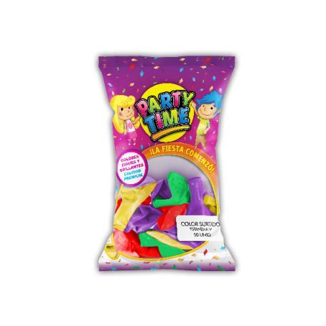 GLOBO LISO 9 X 50 SURTIDO (8 COL.)