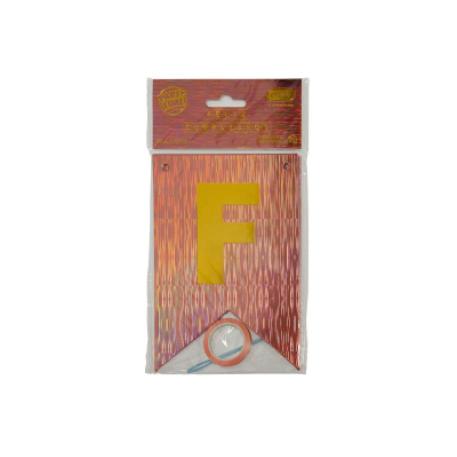 BAND. JASPEADO FC ROSA GOLD/DORADO