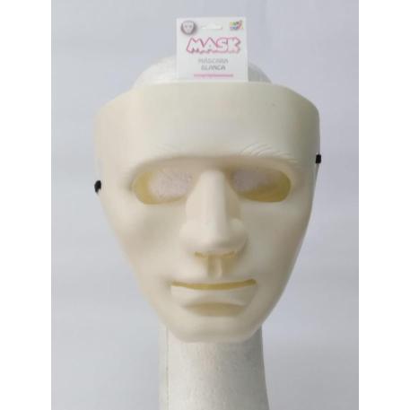 MASCARA CARETA HIP HOP BLANCA