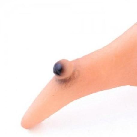NARIZ DE BRUJA DE LATEX CON VERRUGA