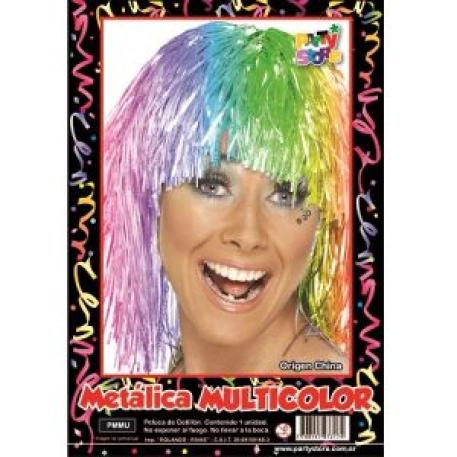 PELUCA METALIZADA 4 COLORES
