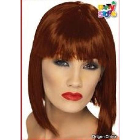 PELUCA CORTO CASTAÑO