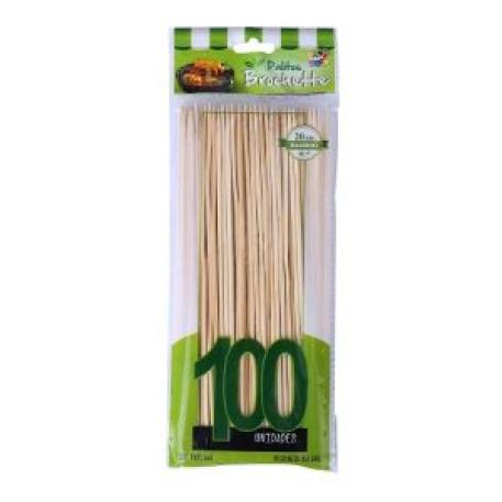 PALITO BROCHETE 20CM X100