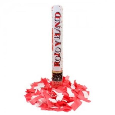 CAÑON 40CM ROJO Y BLANCO