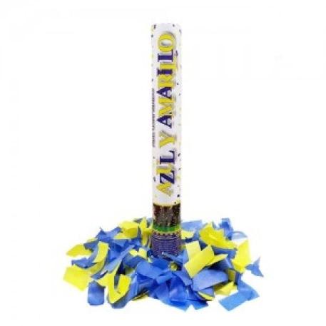 CAÑON 40CM AZUL Y AMARILLO