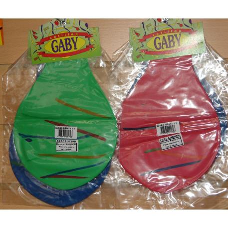 GLOBO PIÑATA GIGANTE RAYADA X1