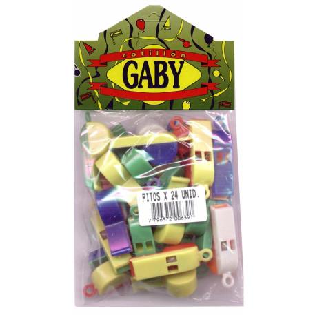 SONIDO / PITO PLASTICO X24