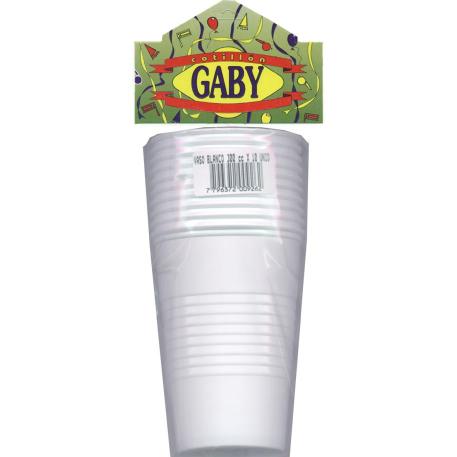 VASO 180CC BLANCO X10