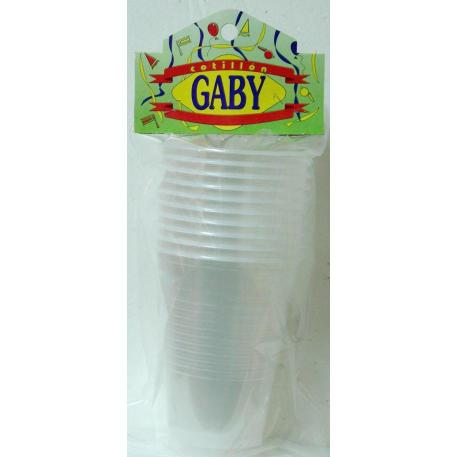 VASO 500CC TRANSP X10