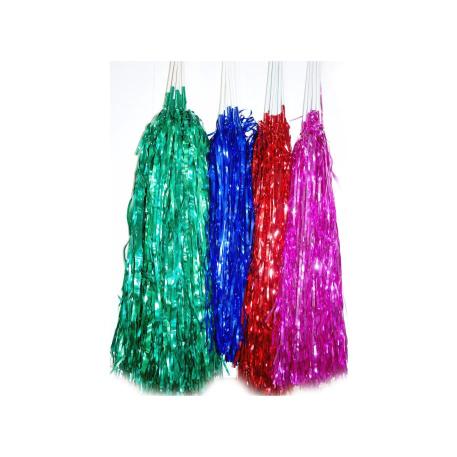 PORRA METALIZADA COLOR X10