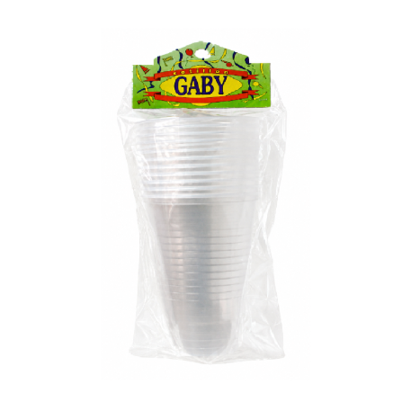 VASO 1000CC TRANSP X10